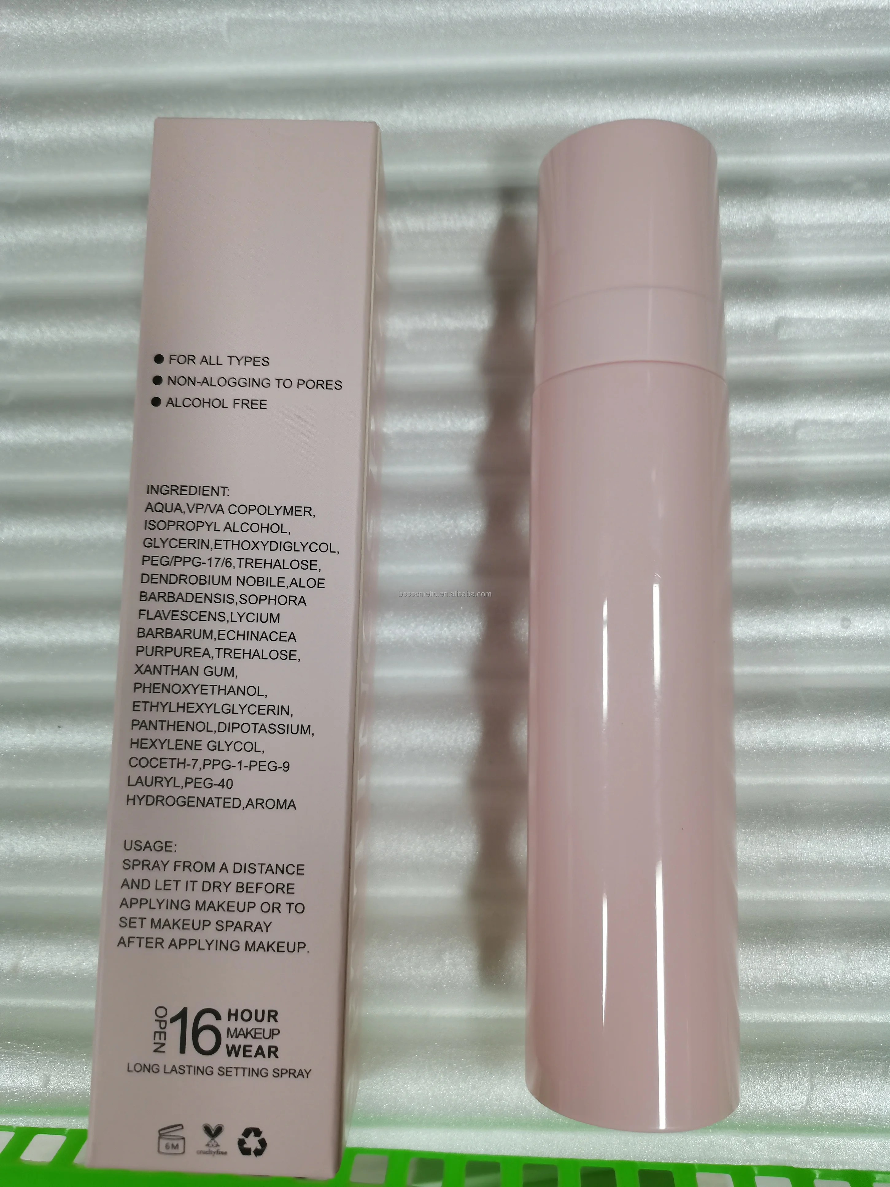 2023 стойкий веганский прозрачный водостойкий спрей для