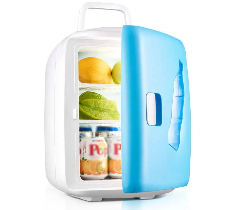 
2021 New design Low Price mini 15L car refrigerator 12V/DC 220V car fridge 
