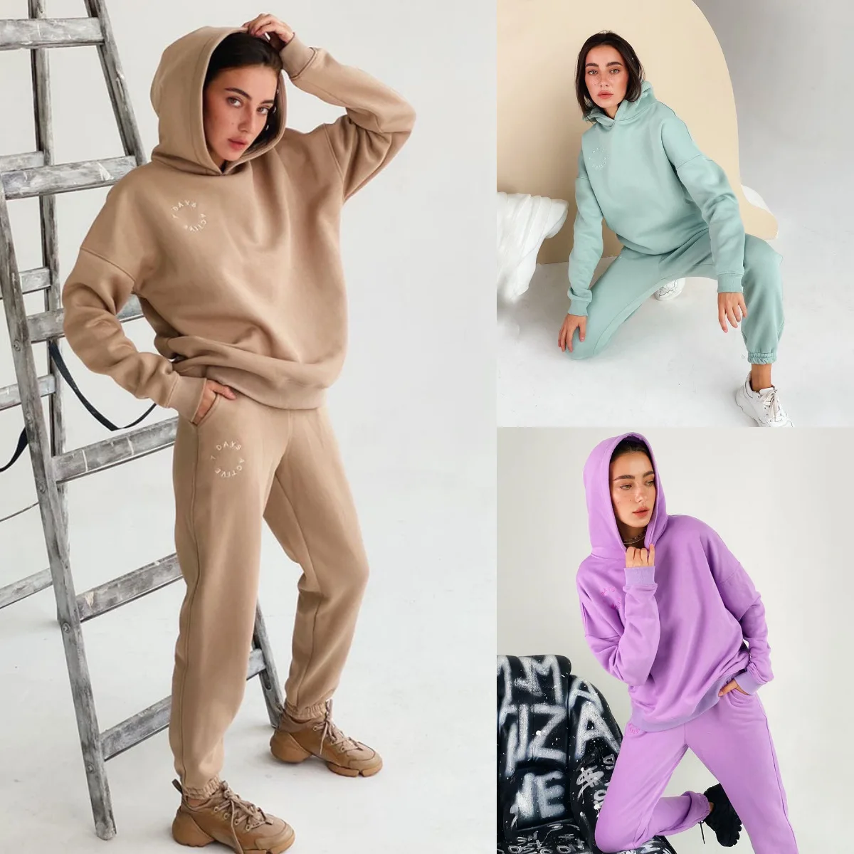 
China manufacturer OEM/ODM street style custom fashion hoodies for women 