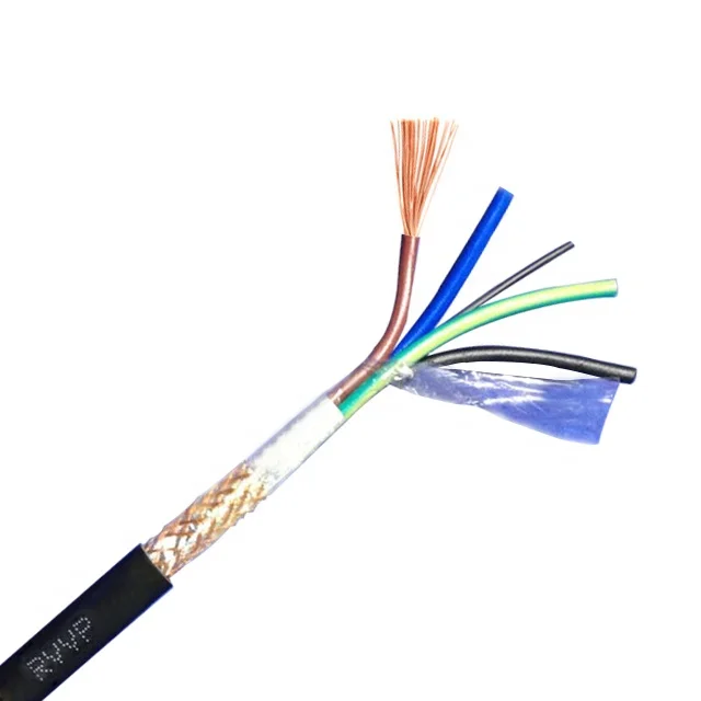Hotel Intercom System Control Cable 300V Shielded Cable Wire 4X0.5Mm Communication Cable