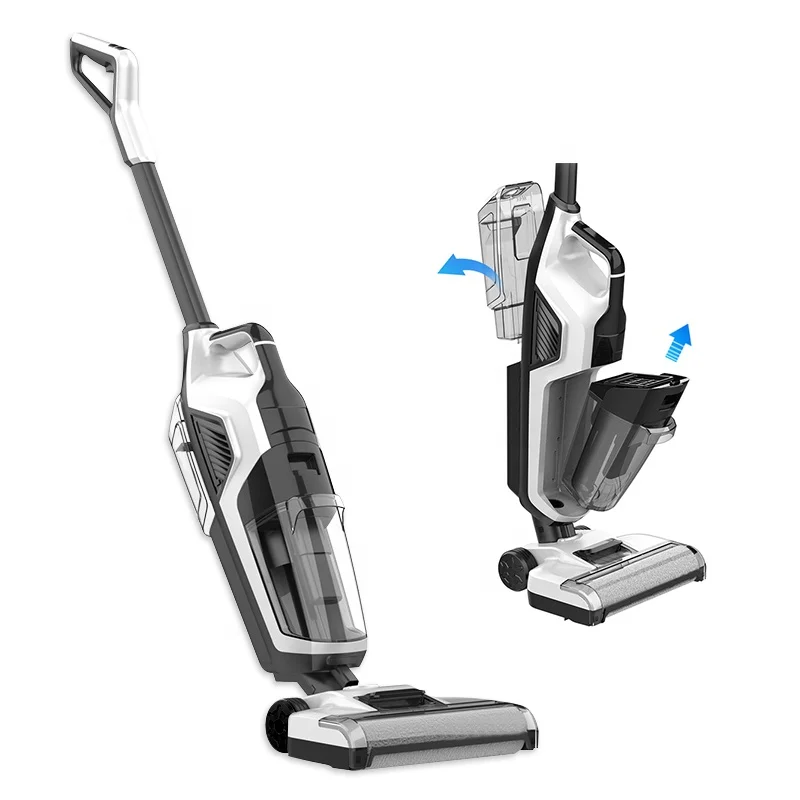 H3 self-cleaning vacuum wet and dry black and  white dry wet vacuum cleaner household floor washer dry and wet vaccum cleaner