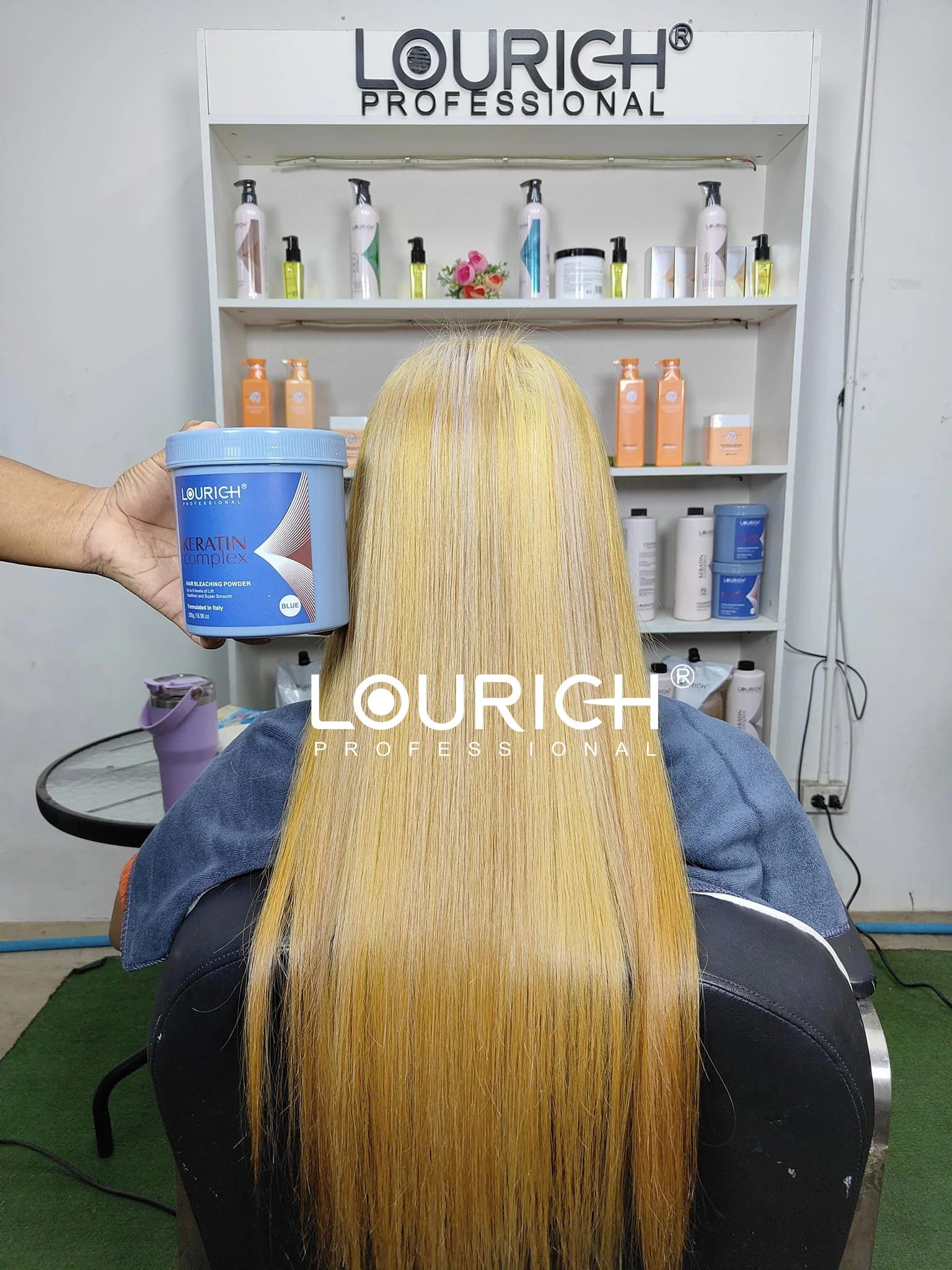 Wholesale Wig Bleaching Powder Permanent Hair Lightener Level 9 hydrogen peroxide and bleach powder Kit for wigs