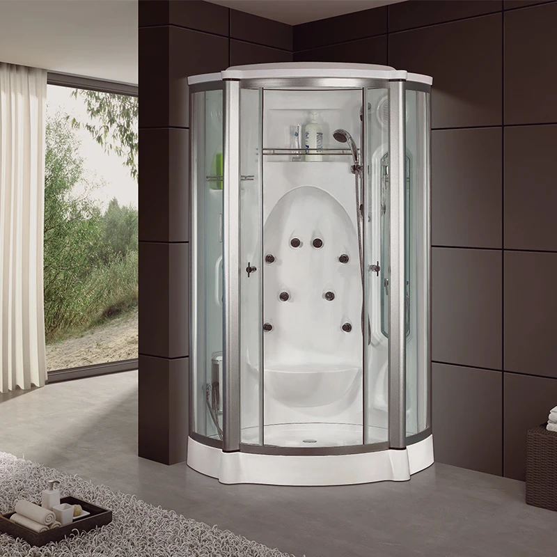 luxury bathroom steam bath sliding door shower room