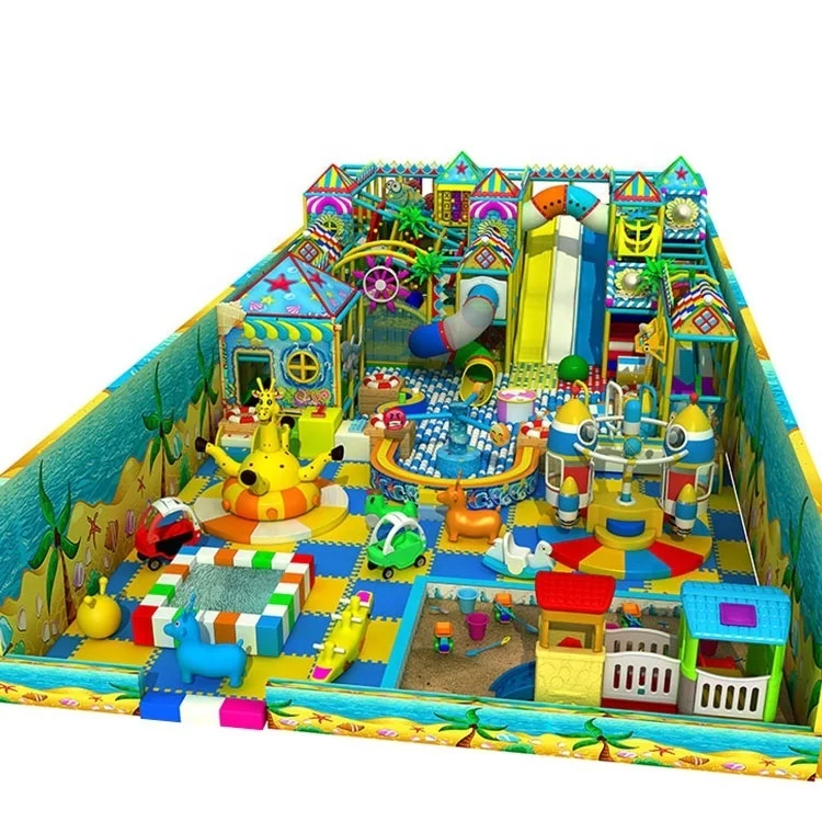 2020 New Design indoor water park kids play house indoor play structure for sale