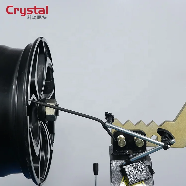 ARS26 Rim Straightening machine equipped hydraulic jack and cutting function magnetic probe