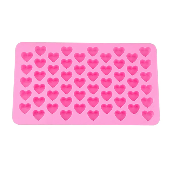 Mini Heart Mold Silicone Ice Cube Tray DIY Chocolate Fondant Mould 3D Pastry Jelly Cookies Baking Cake Decoration Tools