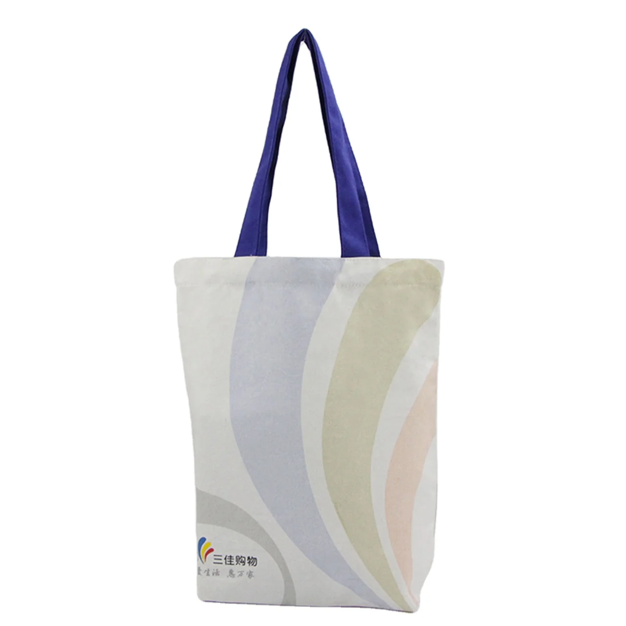 Wholesale Reusable Canvas Bag Custom Logo Printed organic cotton shopping bag Natural Cotton Heavy Duty Canvas Tote