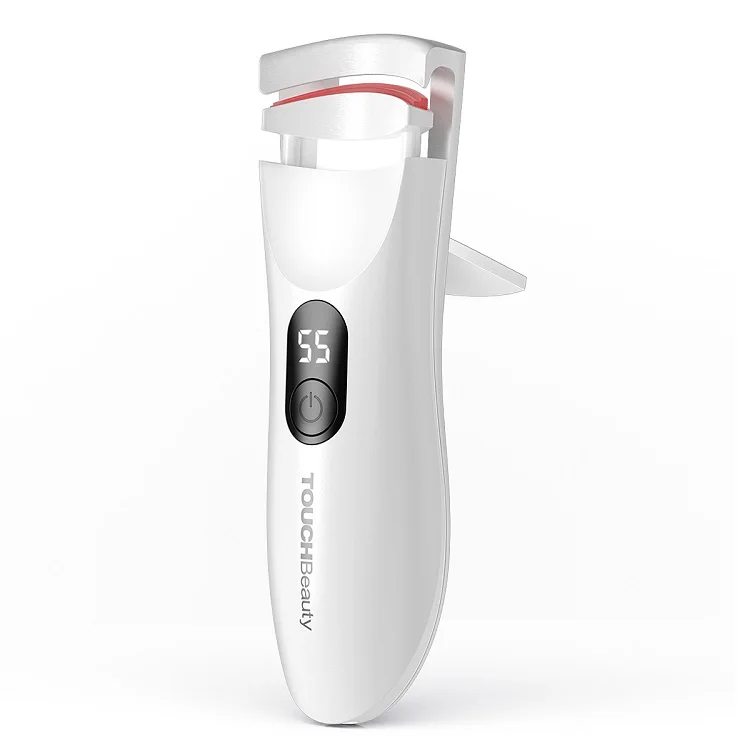 TOUCHBeauty influencer heating eyelash curler easy operation mascara makeup tool heated eyelash curling system