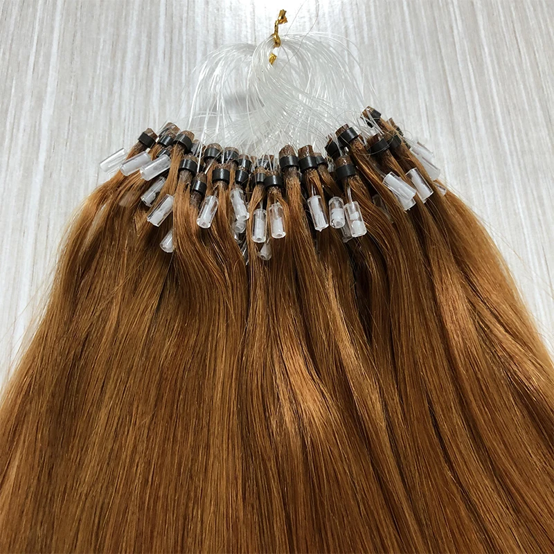 High Quality Russian Keratin Tip Hair Extension Double Drawn Natural Wave Style Machine Double Weft Made of Chinese Human Hair