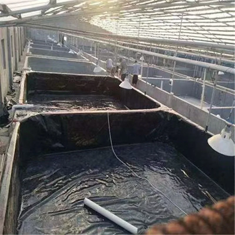 high-density polyethylene film production line 0.2mm-2mm hdpe geomembrane for dam lining