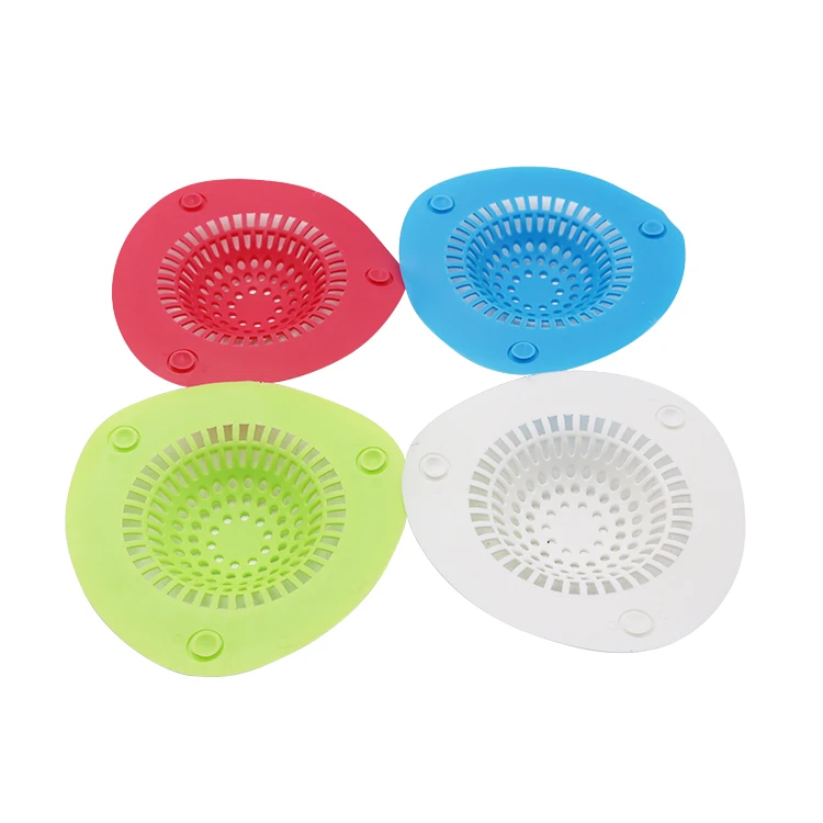  Guida 661048 Wholesale Creative Shower Drain Hair Catcher Silicone Kitchen Bathtub Cover Sewer Anti-Clogging Sink