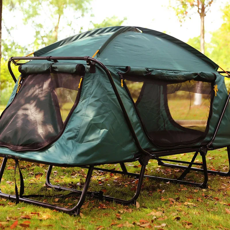 Folding Camping Tent Bed Off Ground Tent Outdoor Bed Tent for 2 Person