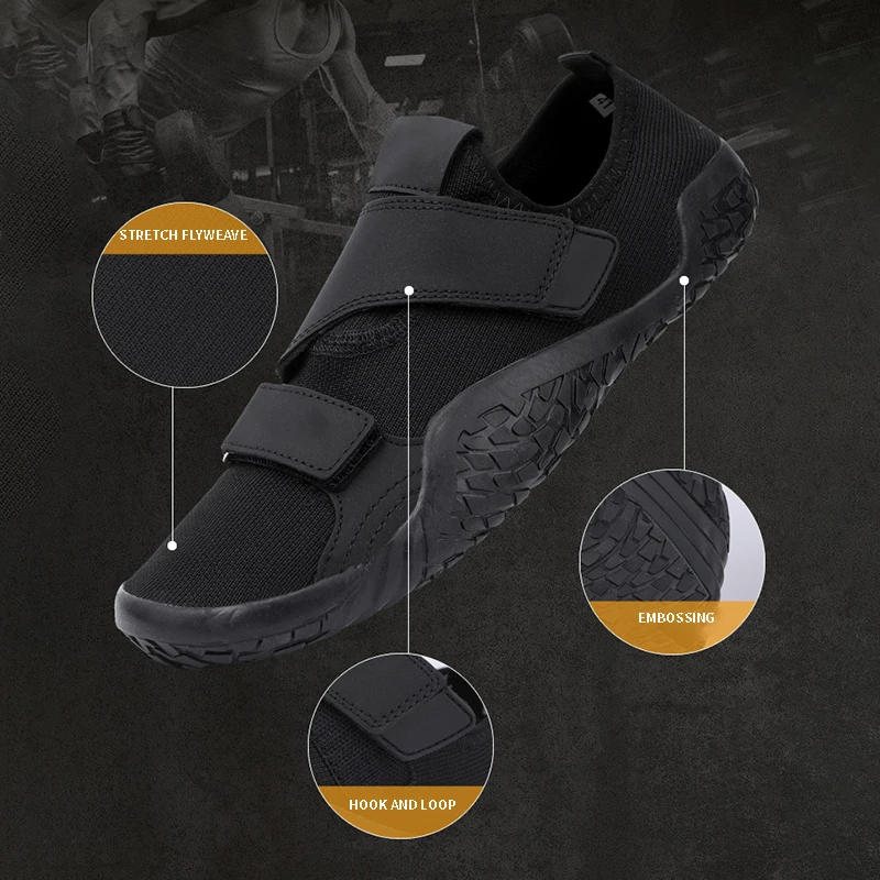 MKAS Custom Logo Sport Weight Lifting Barefoot Slipper Powerlifting Shoes Deadlift Weightlifting Gym Shoes For Men And Women
