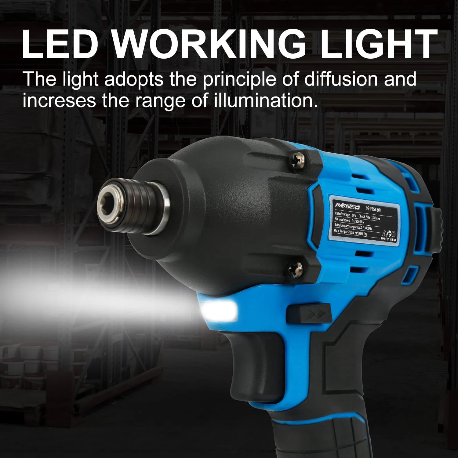 20V Electric Screwdriver Power Tool Set 200N.m Brushless Screwdriver  With Impact Function  Cordless Screwdriver Set