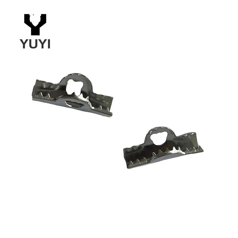 wholesale Belt End Clips rope folding claw metal cord end clip