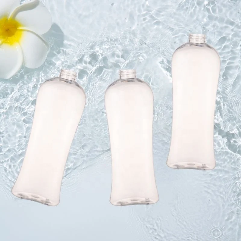 PET Clear 1000ml Plastic Bottle Liquid Dish Soap Shower Gel Bottles 1 Liter