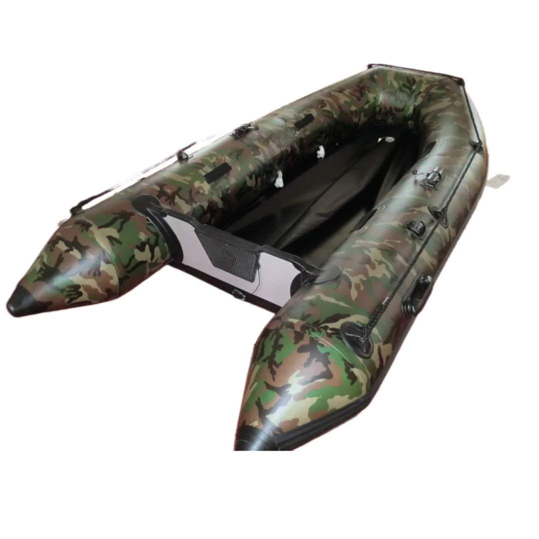3.6 meters long inflatable rubber boat, 0.9 mm thick brushed air boat, surfing fishing rafting
