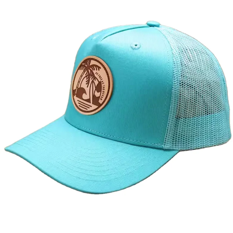 Кепка из хлопчатобумажной смеси, 5 панелей