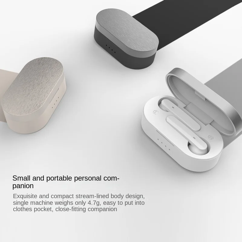 New Private Model Headset 5.1real Wireless Sports Semi In Ear Touch Black Technology Blue Tooth Earphone Earbuds