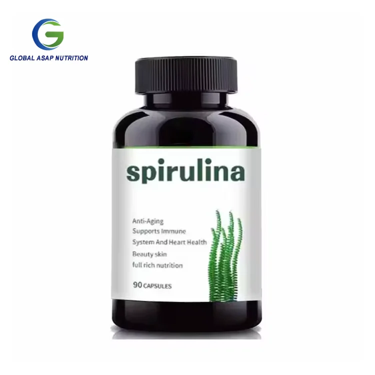 OEM Organic Spirulina Chlorella Rich Vegan Protein hlorophyll Spirulina Tablets