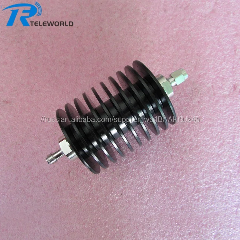 1-40dB 6 ГГц/8 ГГц/10 ГГц SMA мужчин и женщин 50ohm 25 Вт коаксиальный аттенюатор