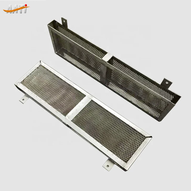 Plating titanium basket titanium mesh hanging with multiple specifications of titanium alloy plus workpiece support to figure
