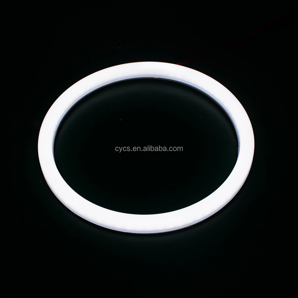 120mm 72led SMD cotton light LED angel eyes white Car accessories Cotton LED halo ring Car Angel Eyes Ring light LED Halo Rings
