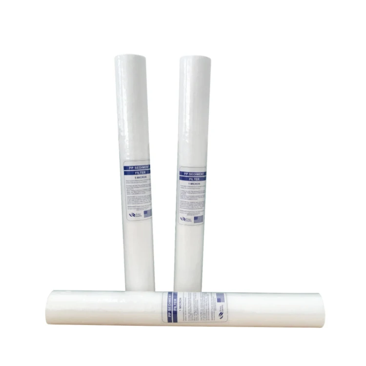 Water filter Replacement PP Cotton Filter 20 30 inch PP sediment Filter For Food Factory