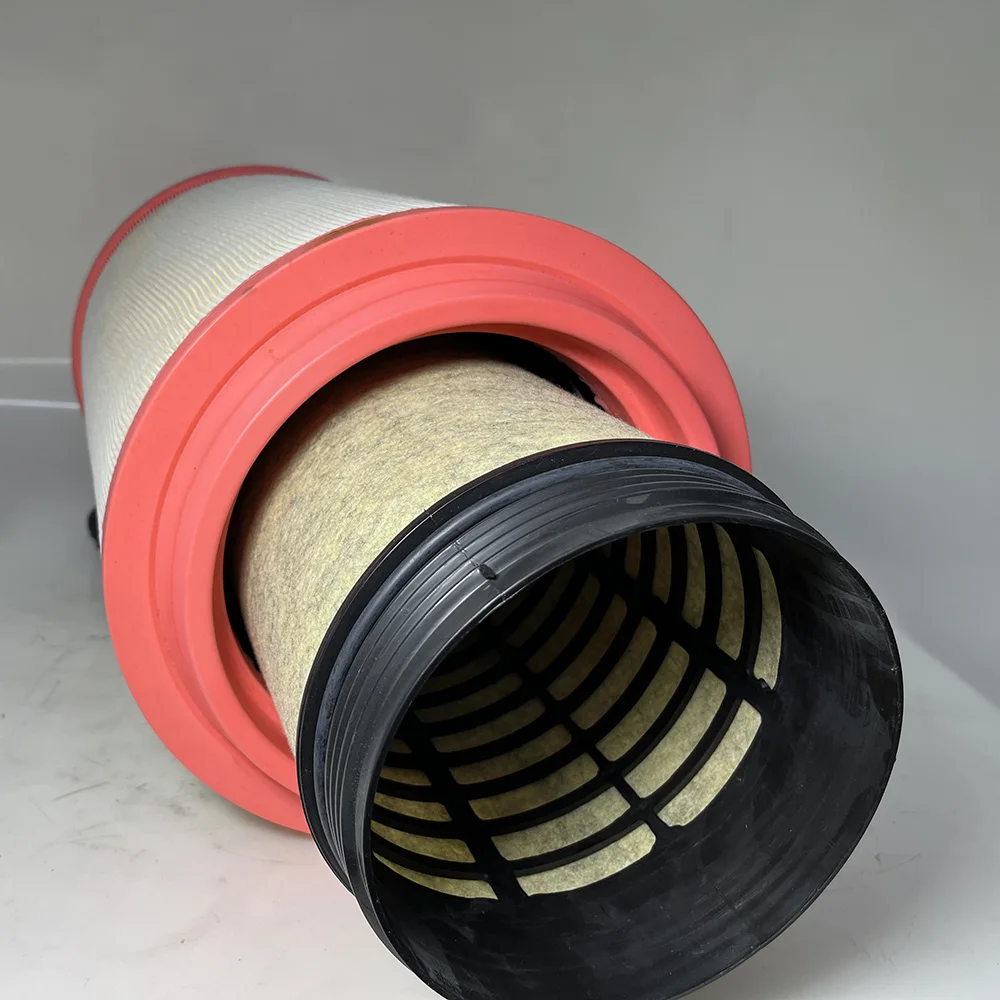 Sinotruk Spare Parts SZ919000894 SZ919000895 SHACMAN Truck PU2841 Air Filter Element