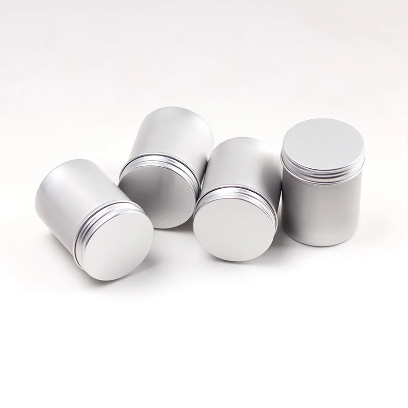 80ML Aluminum Screw Top Round Tea Jars Metal Tin Cans Aluminum Tin Containers Food grade Aluminum Cans