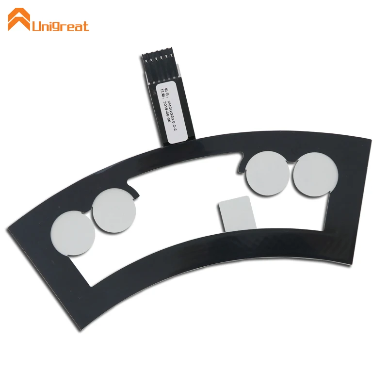 
For home appliances medical apparatus and instruments use Transparent capacitive touch panel switch 