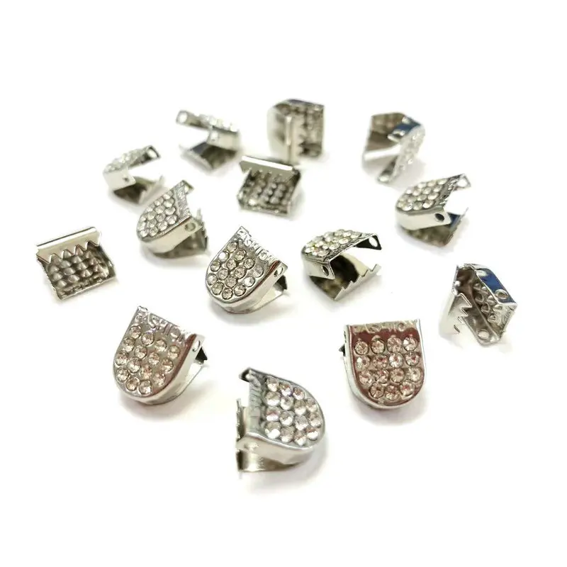 Wholesale Shoelaces String Drawstring Cord End Shoelaces Buckle Lock Metal press Clips