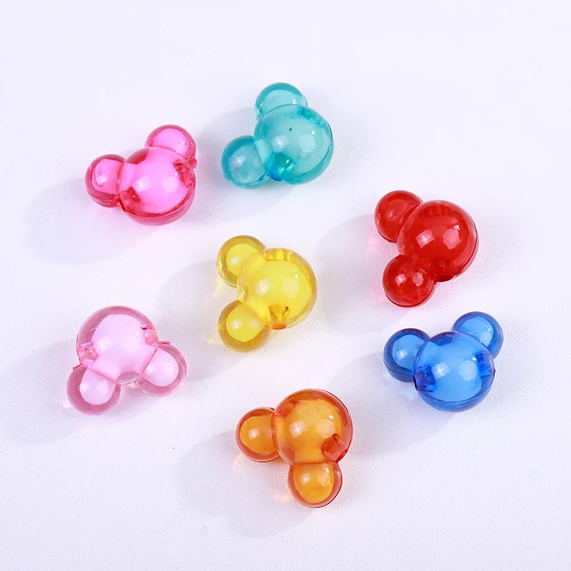 Acrylic Cute Mickey Head Beads In Beads Accessories Headdress Hair Accessories Diy Beads Letter Acrylic Alphabet