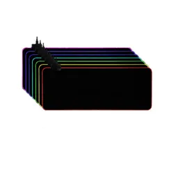 Led Cat Mouse Pads Big Girls World Map Non Slip Larg 4Mm Espesor Green Fabric Mat Mousepads Rgb