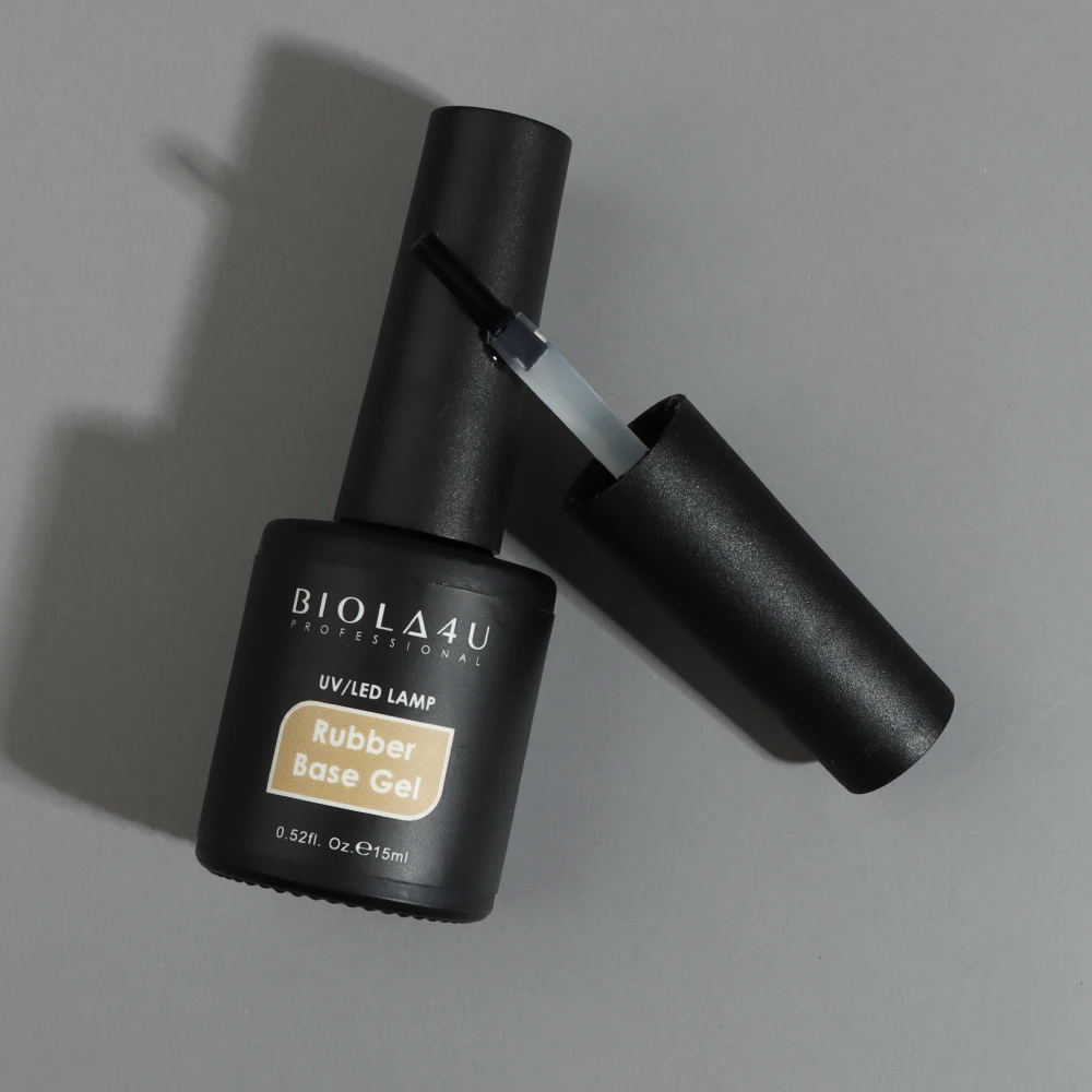 Professional rubber base gel nail polish rubber base coat for long lasting nails layer