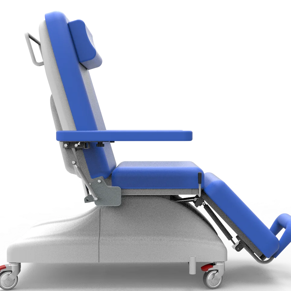 PY-YD-210S two motors electric patient transfer chair hospital dialysis chair for sale