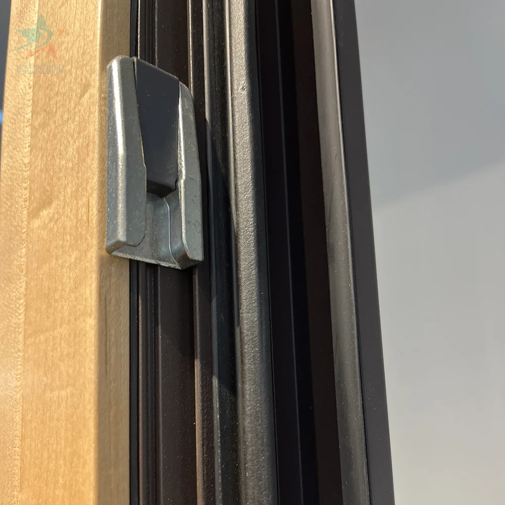 High End Aluminium Clad Wood Sliding Windows Doors