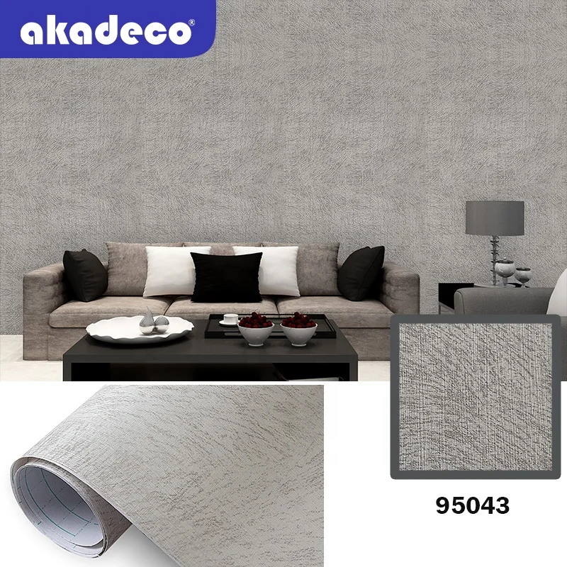 Wholesale Interior Decoration Removable 3d Texture Wallpaper Wallpaper Roll Vinyl Waterproof Home Pvc Wallpaper