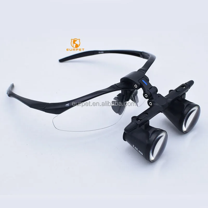 Бинокулярный головной убор EURPET 6X Kepler медицинское увеличительное стекло Хирургические лупы стоматологические медицинские
