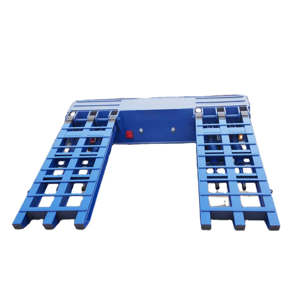 Equipment Trailer 6 axle low bed trailer tri-Axle Flatbed Semi Trailers for sale