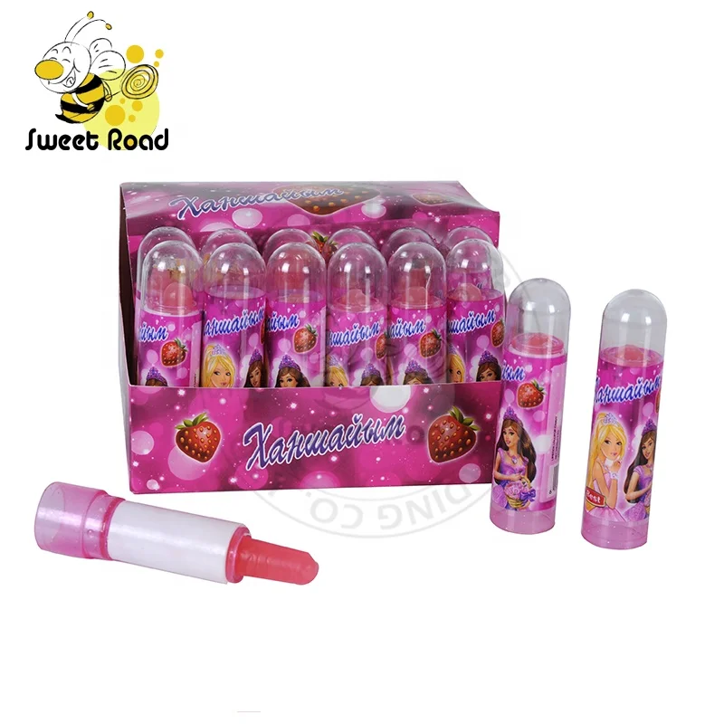 Жесткие конфеты с клубничкой