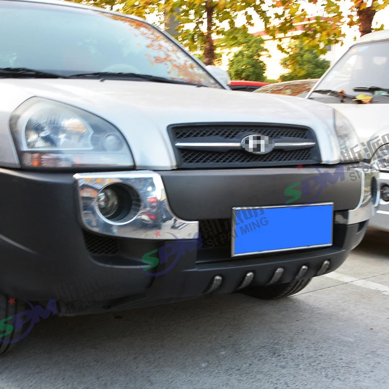 SPM ABS  front and rear bumper guard protector for hyundai tucson 2004-2012