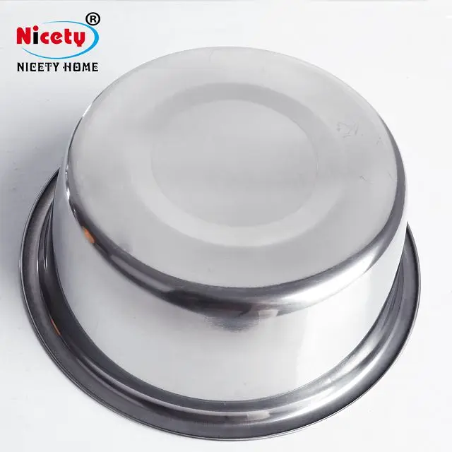 Оптовая продажа, миска для собак из нержавеющей стали, металлическая миска для собак и миска для кошек