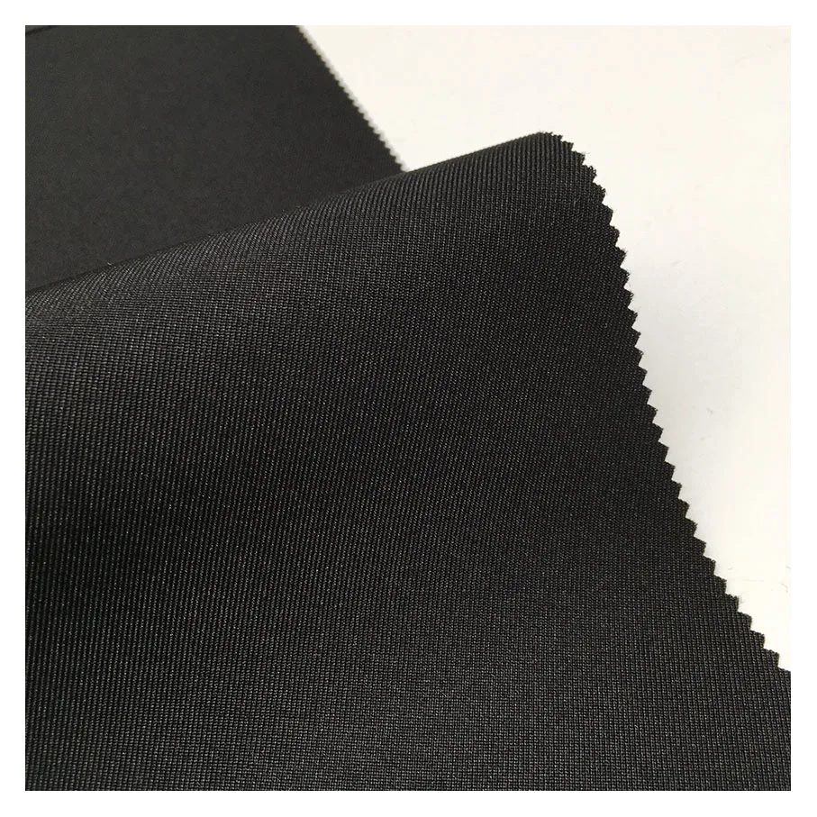 high quality custom 100% polyester woven waterproof TPU laminated 150D gabardine 2/2 twill fabric for jacket/windcoat/bag