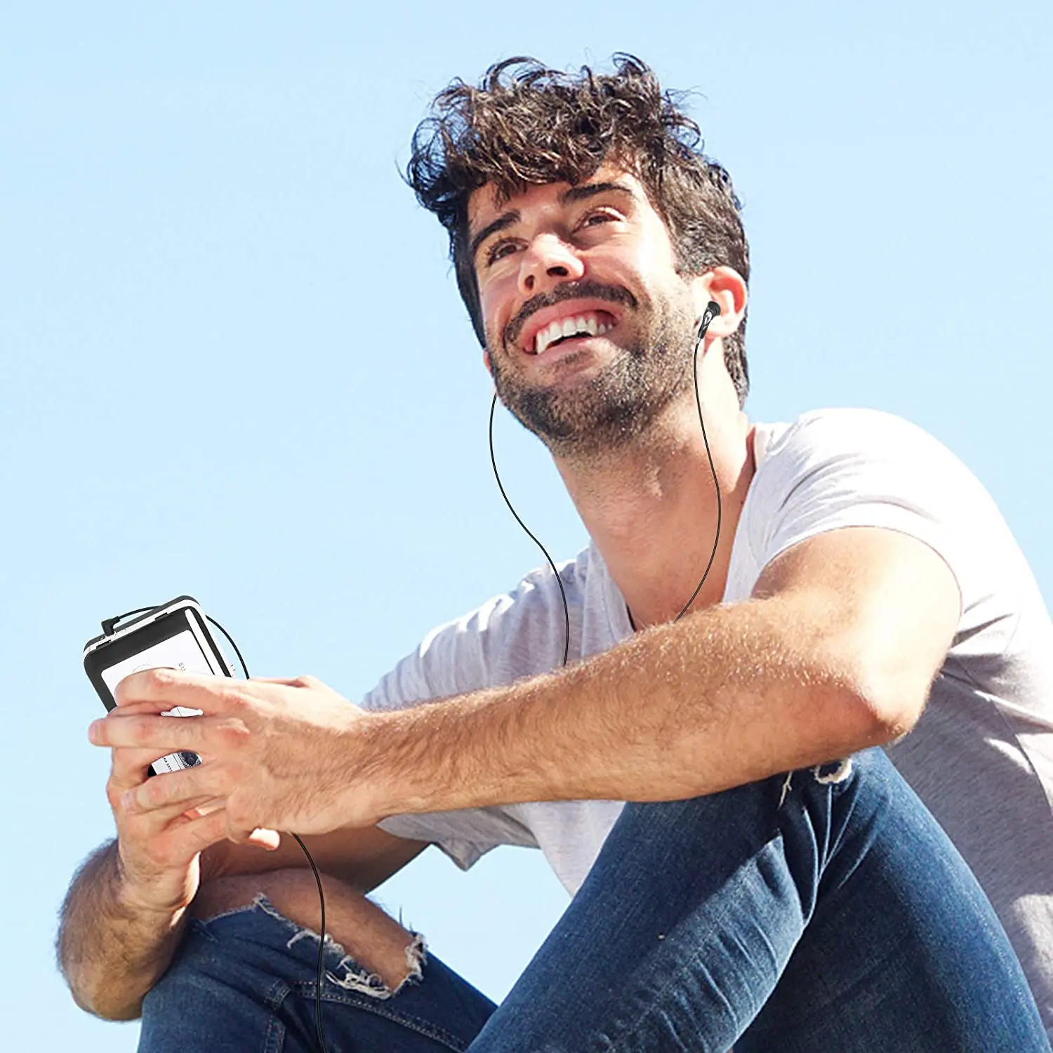 Новейший профессиональный аудио кассетный плеер магнитофон Walkman USB Кассетный в MP3