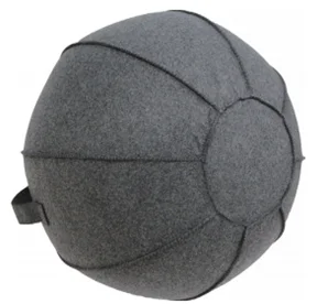 65cm Exercise Fitness Yoga Gym Ball with Cover Sitting Ball Chair with Handle