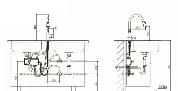 NZMAN 2023 NEW Automatic Sensor Kitchen Faucet