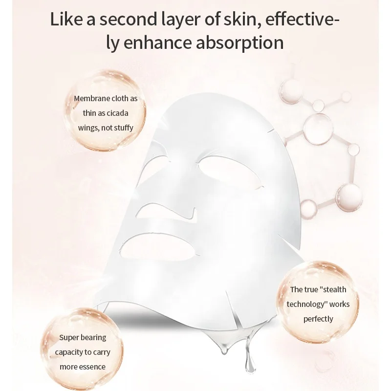 Wholesale New Arrival Oem Skin Brightening Whitening and remove acne  Centella Asiatica Silk mask