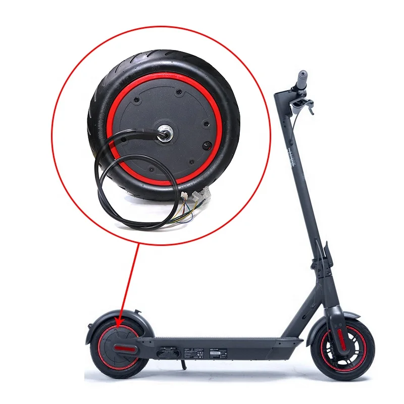 8.5 inch Inflatable Tyre Driving Wheel 350W Engine HUB Motor Replacement for Xiaomi M365 Pro Scooter Wheel Accessories