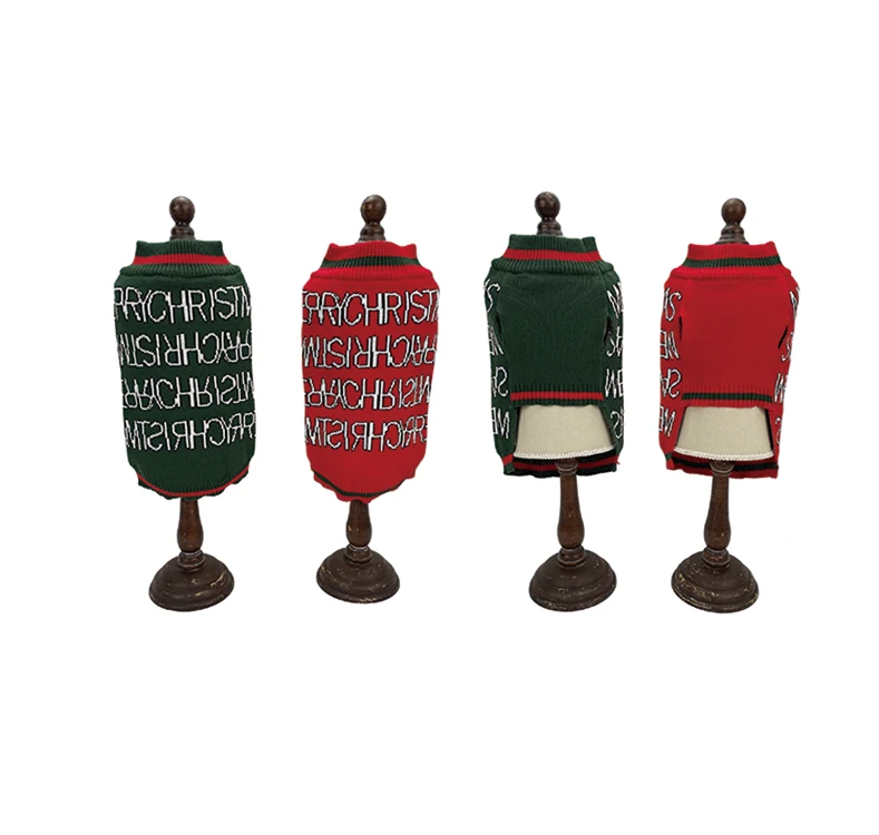 Hellomoon dog christmas sweater wholesale designer dog clothes luxury brand fashion